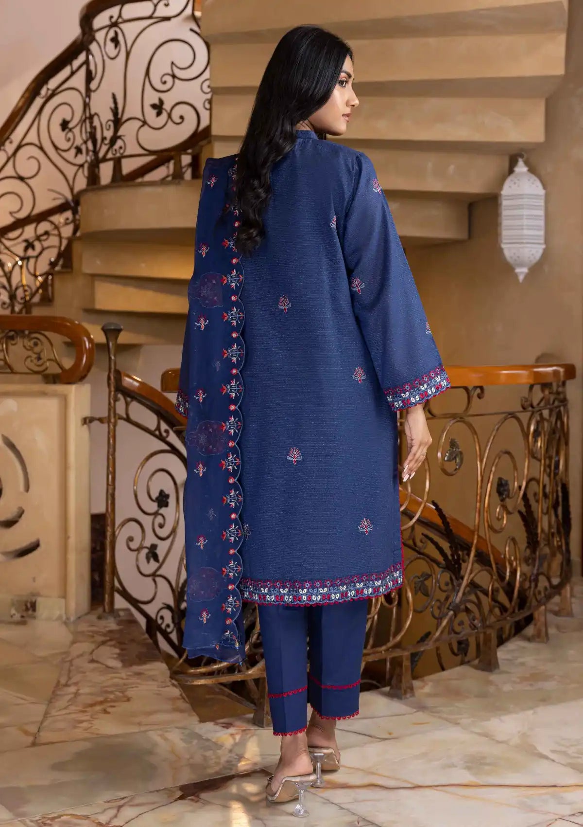 Rang-e-Bahar By MTF Emb Lawn'24 D-06 - Mohsin Saeed Fabrics