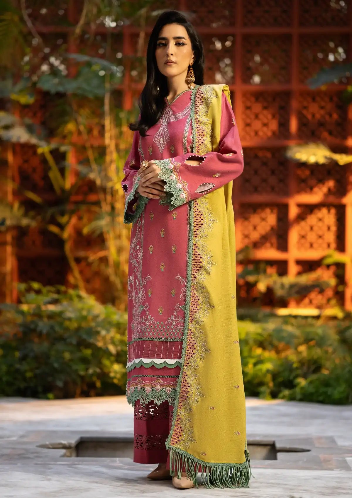 Manzil khaaka By Puri'23 D-01 - Mohsin Saeed Fabrics