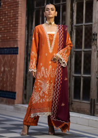 Manzil khaaka By Puri'23 D-07 - Mohsin Saeed Fabrics