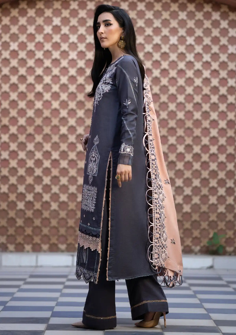 Manzil khaaka By Puri'23 D-08 - Mohsin Saeed Fabrics