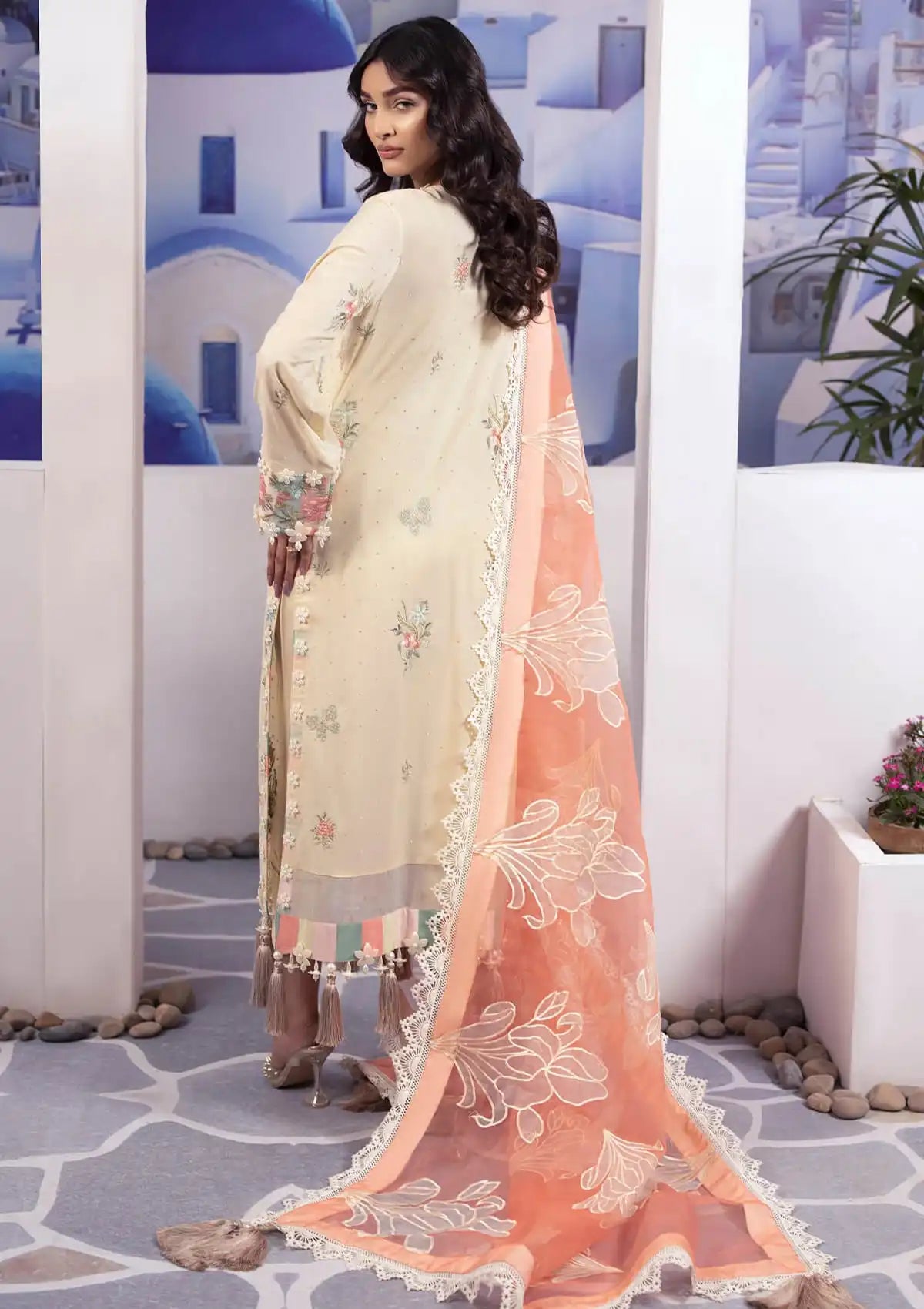 Raeesa Dahlia Summer'24 Vol-01 DD-03 - Mohsin Saeed Fabrics