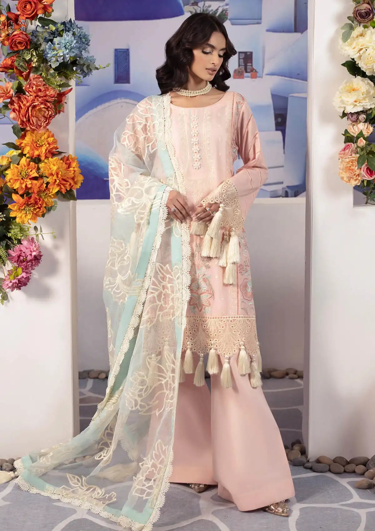 Raeesa Dahlia Summer'24 Vol-01 DD-05 - Mohsin Saeed Fabrics