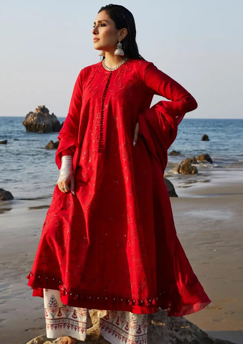 Zara Shahjahan S/S Lawn'24 D-12A-DEENA - Mohsin Saeed Fabrics