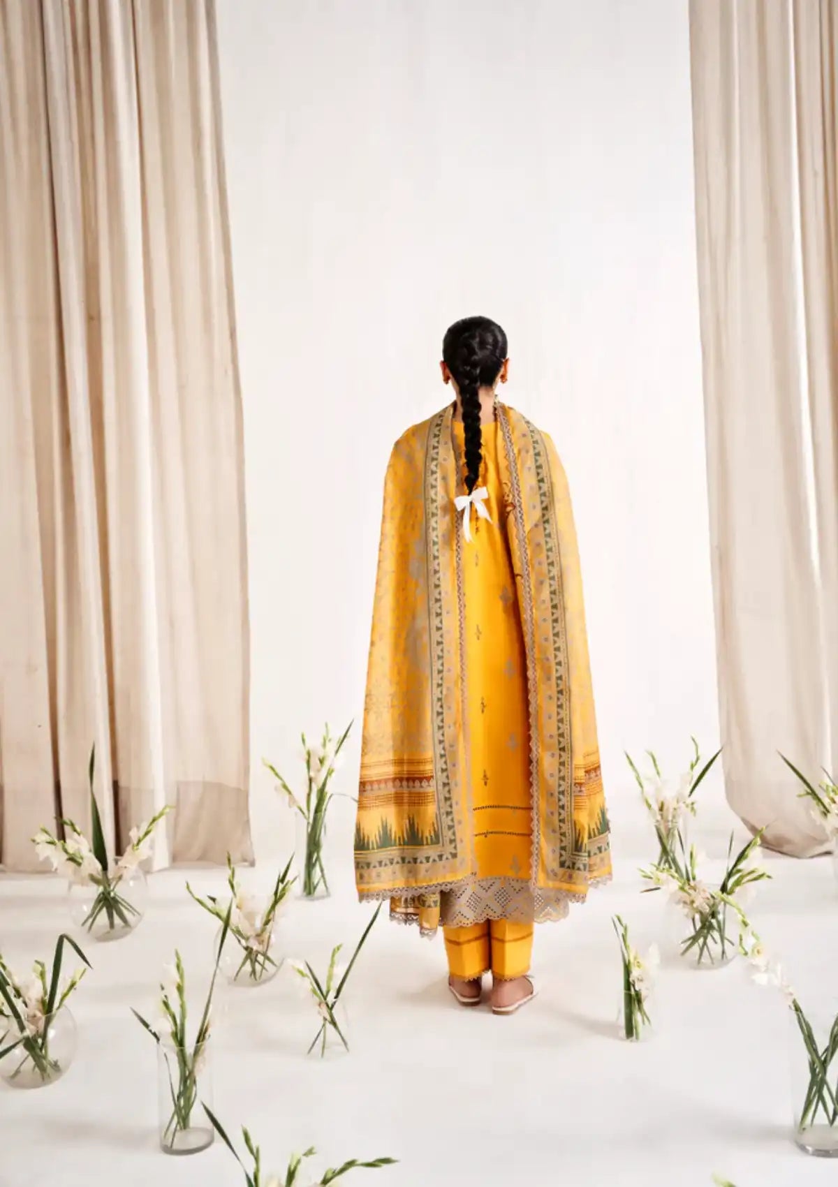 Florent Festive Lawn'24 FL-1B - Mohsin Saeed Fabrics