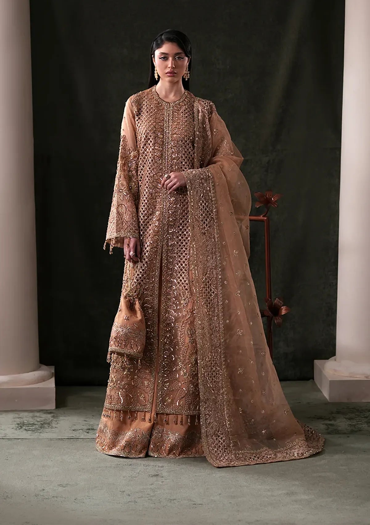 Emaan Adeel Starlit Jewels Festive'26 -Hessonite