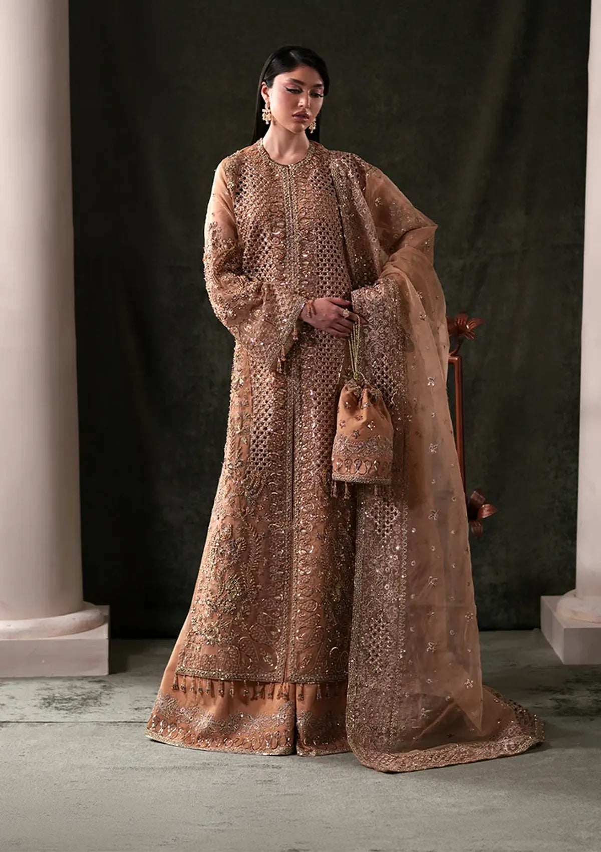 Emaan Adeel Starlit Jewels Festive'26 -Hessonite
