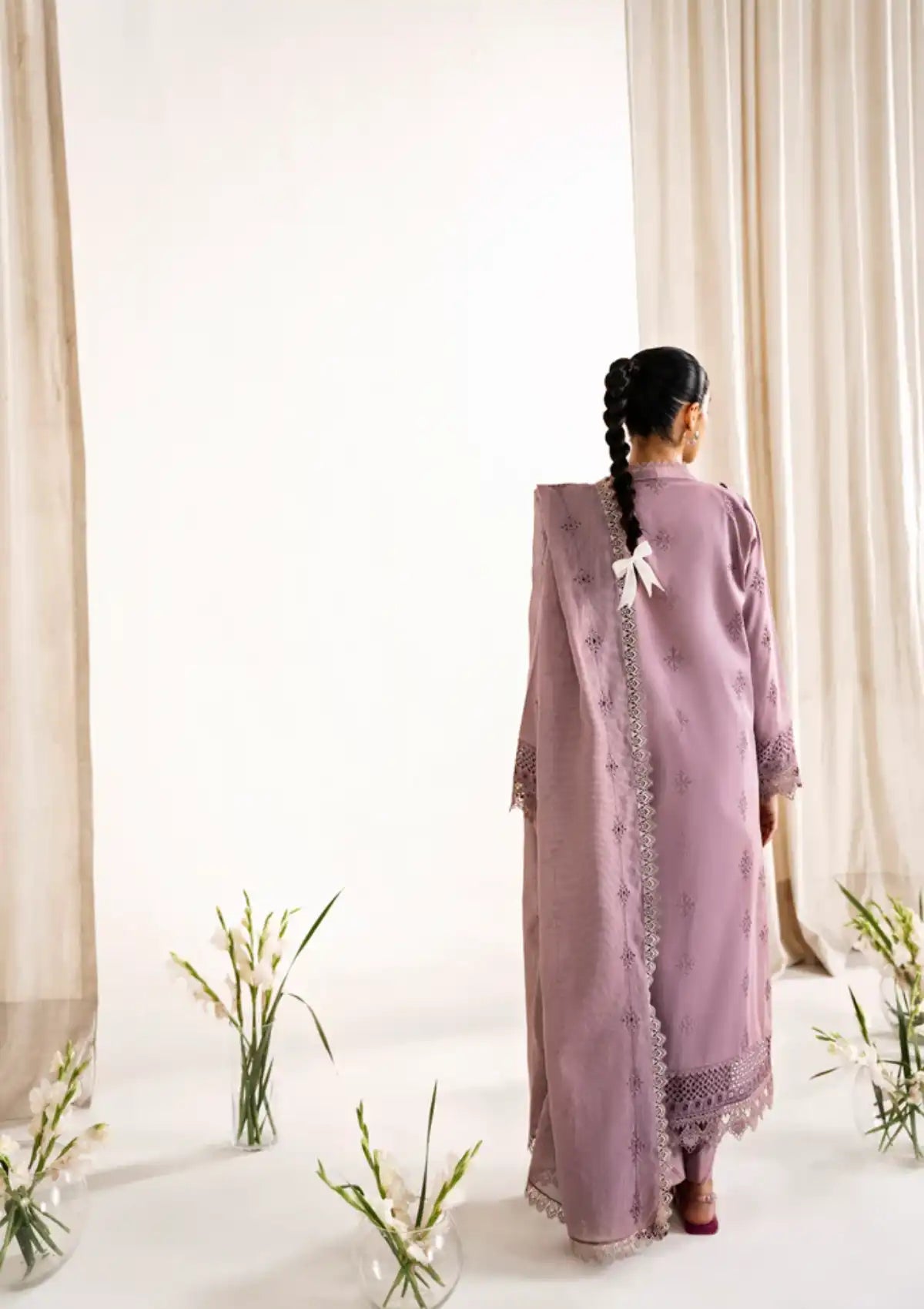 Florent Festive Lawn'24 FL-3A - Mohsin Saeed Fabrics