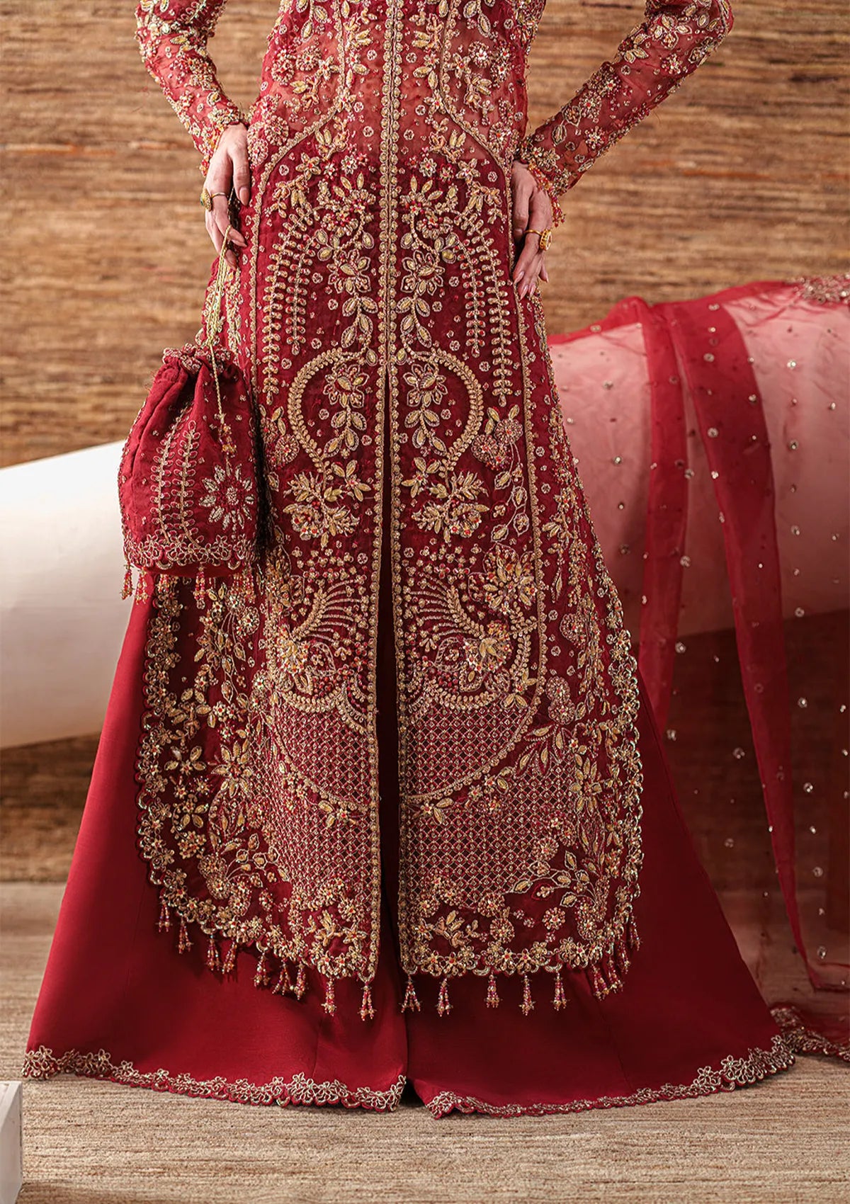 Emaan Adeel Starlit Jewels Festive'26 -Ruby Veil