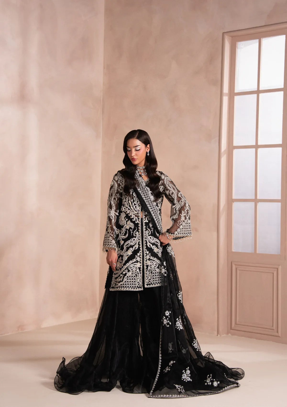mohsin-saeed-fabrics-designer-daily-wear-formal-and-wedding-suits-within-budget-This-product-is-from-soie-kaia-wedding-unstitched-stitched-25-d-02-noire-is-available-on-Mohsin-saeed-fabrics-website.