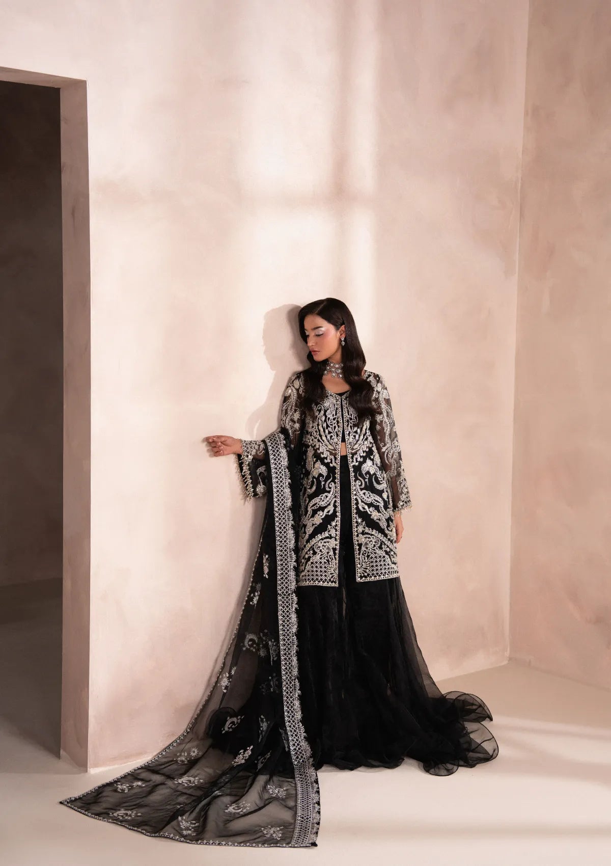 mohsin-saeed-fabrics-designer-daily-wear-formal-and-wedding-suits-within-budget-This-product-is-from-soie-kaia-wedding-unstitched-stitched-25-d-02-noire-is-available-on-Mohsin-saeed-fabrics-website.