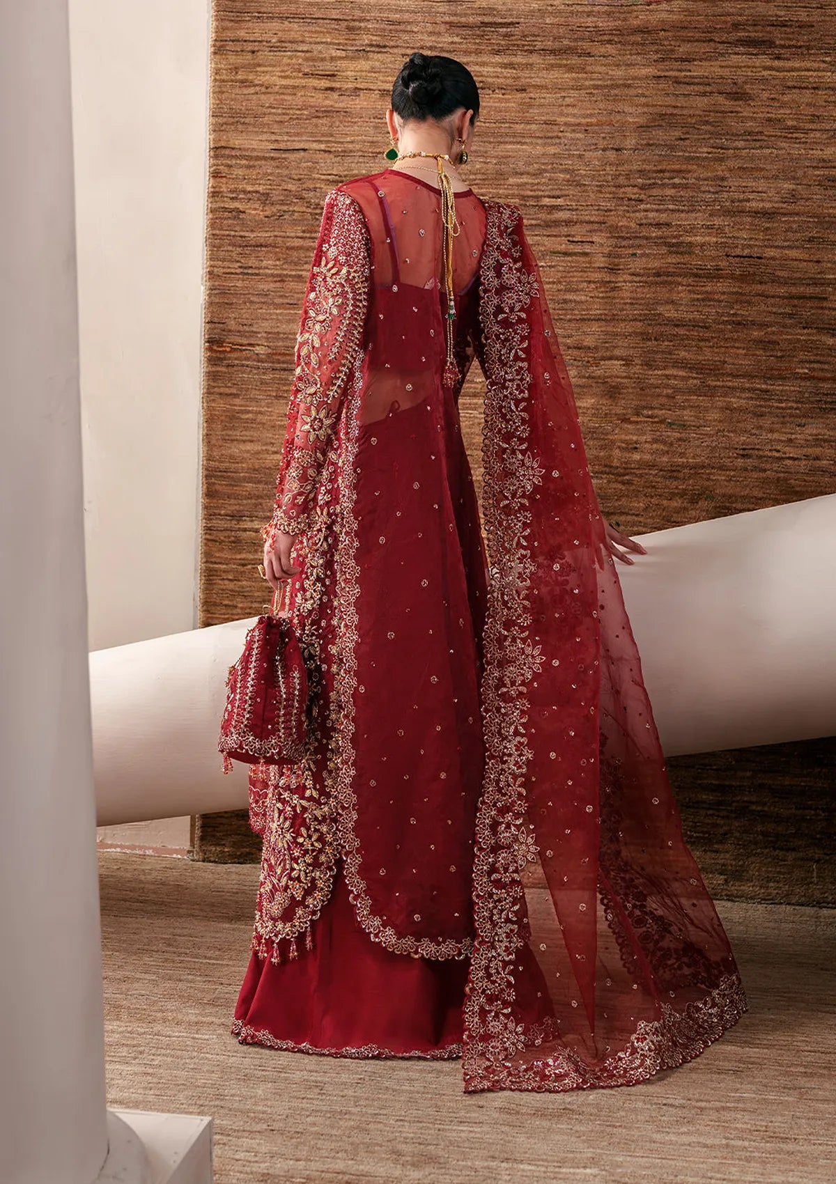 Emaan Adeel Starlit Jewels Festive'26 -Ruby Veil