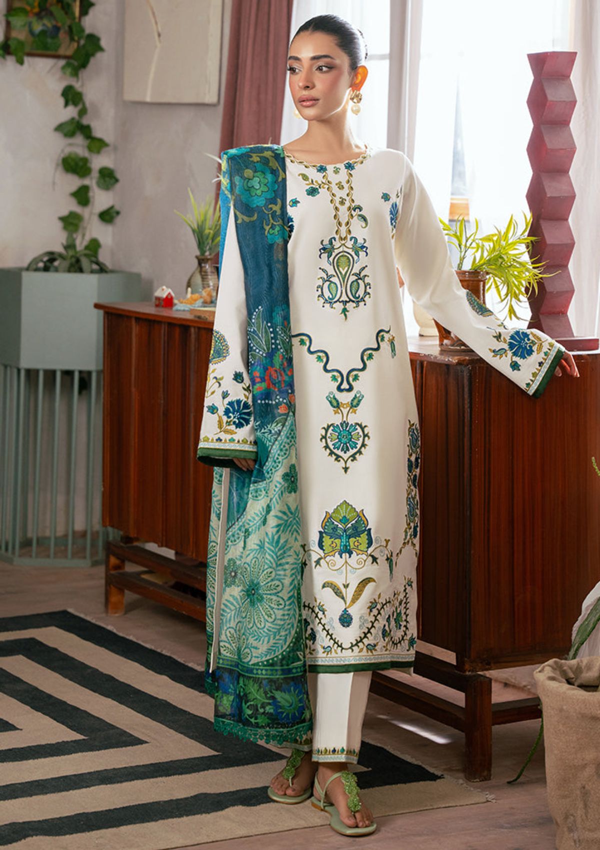 Rajbari | Floral Symphony Lawn 25 | RB-01 main image 1