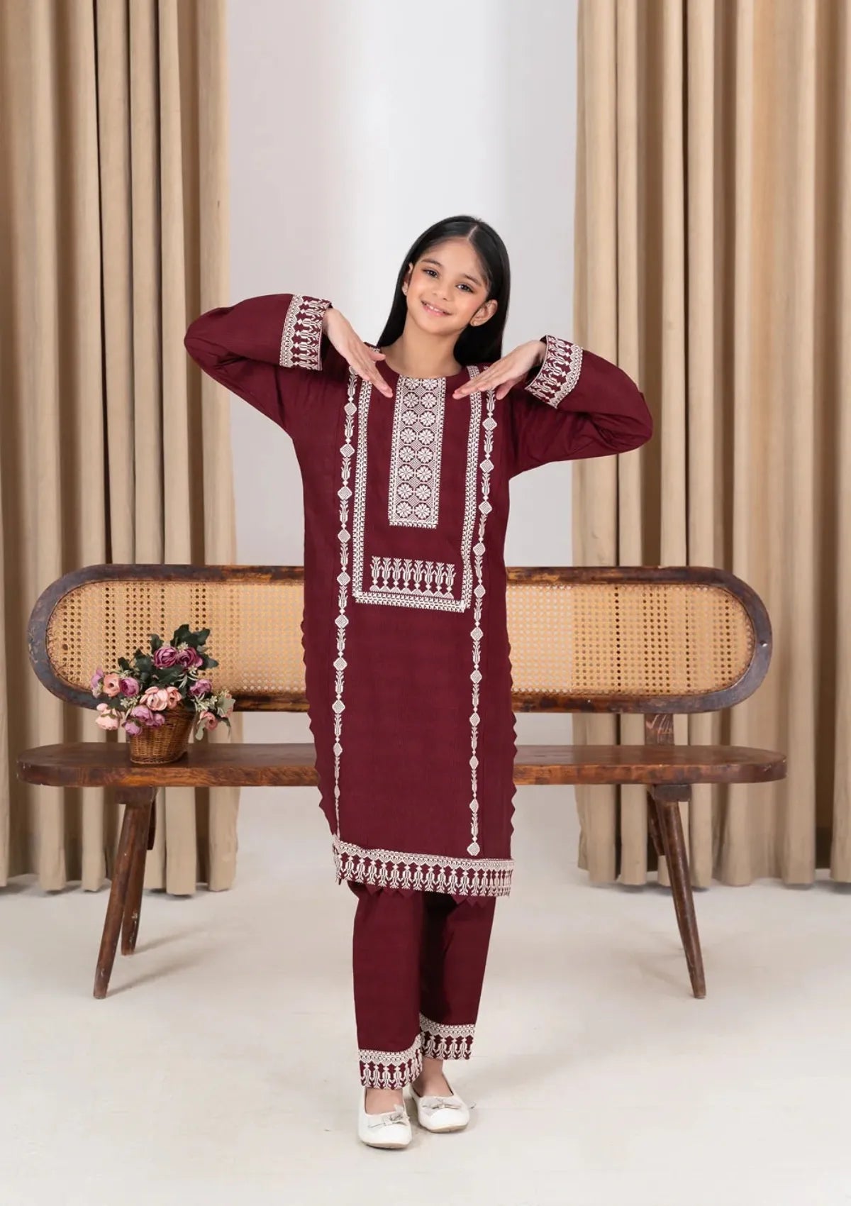 Kids Casual By Khayat Garnora - 2 Pc