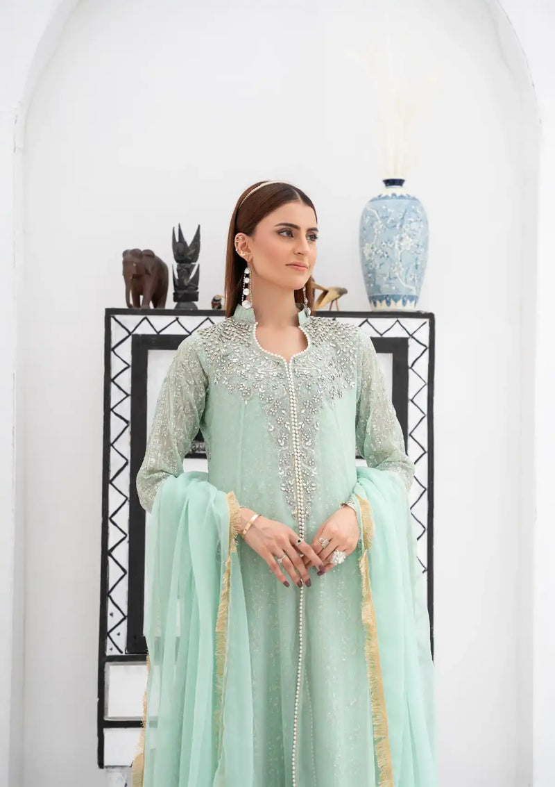 Ishq Murshid by Mona SW 04-PASTEL GREEN