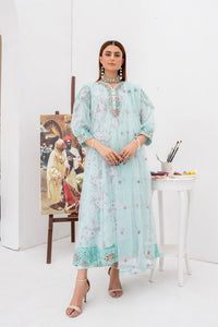 Shayzal By Mona Emb Pret NPG-47-POWDER BLUE - Mohsin Saeed Fabrics