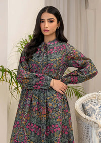 Limelight Printed Shirt'24 U-3396 Grey - Mohsin Saeed Fabrics