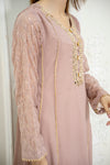 Shayzal By Mona Emb Pret KURTI 123-LILAC