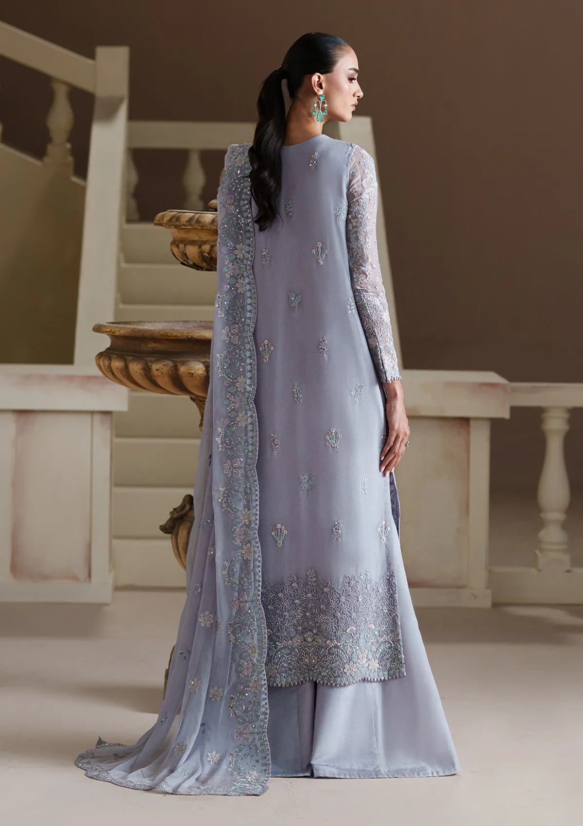Emaan Adeel Modern Heirloom'26 SO-557 BLUE VERSE