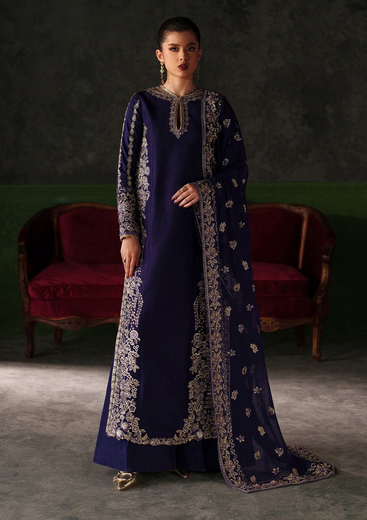 Emaan Adeel Verve Silk Edit'26 - AZURE SAPPHIRE