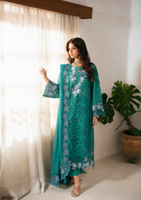 Naqsh Chikankari Festive Edit'26 NS-00197 Teal Vibes