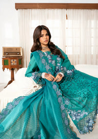 Naqsh Chikankari Festive Edit'26 NS-00197 Teal Vibes