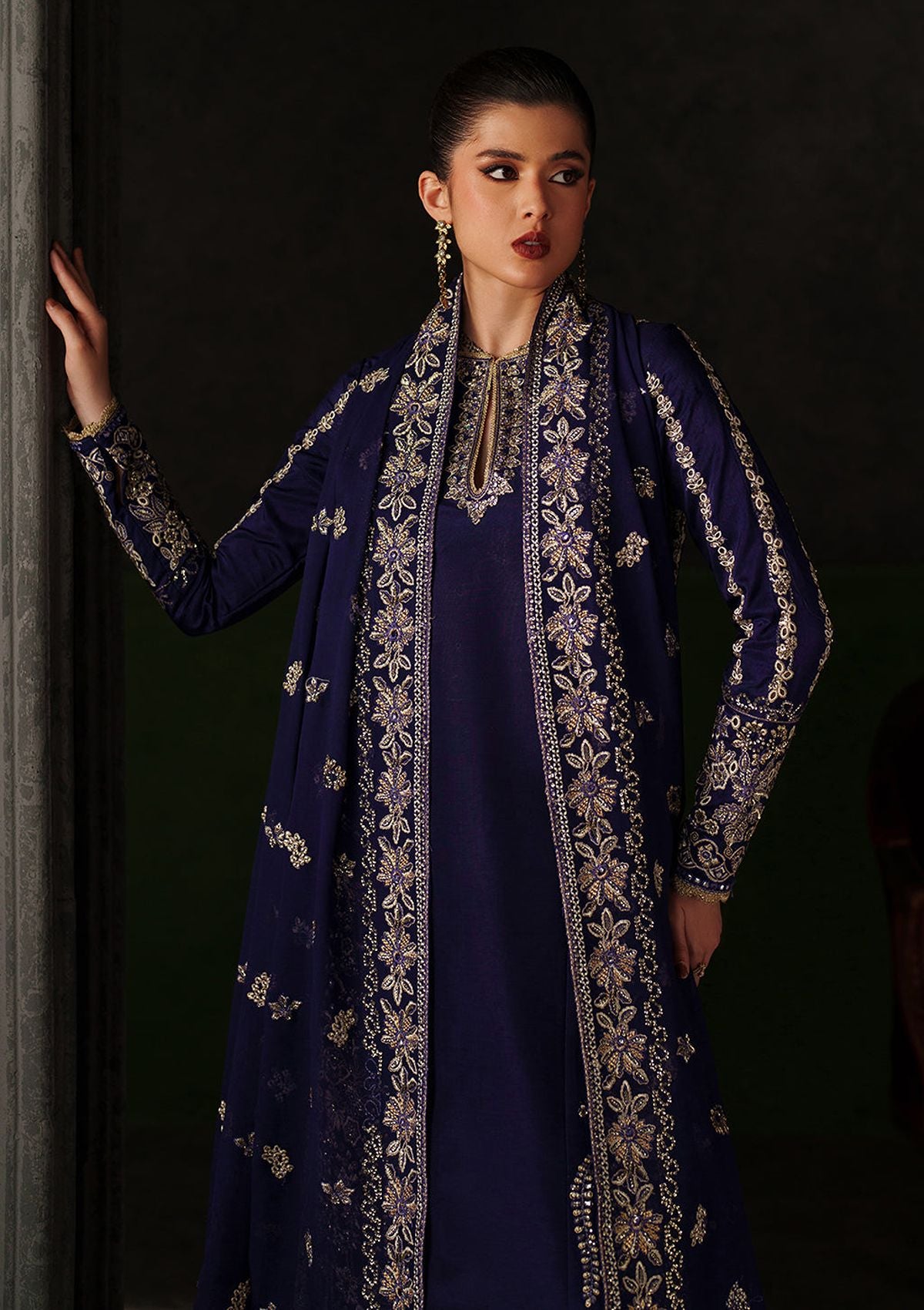 Emaan Adeel Verve Silk Edit'26 - AZURE SAPPHIRE