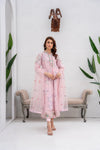 Shayzal By Mona Emb Pret NPG 47-TEA ROSE - Mohsin Saeed Fabrics