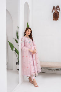 Shayzal By Mona Emb Pret NPG 47-TEA ROSE - Mohsin Saeed Fabrics