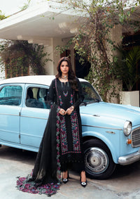 Naqsh Chikankari Festive Edit'26 NS-00192 Black Rose