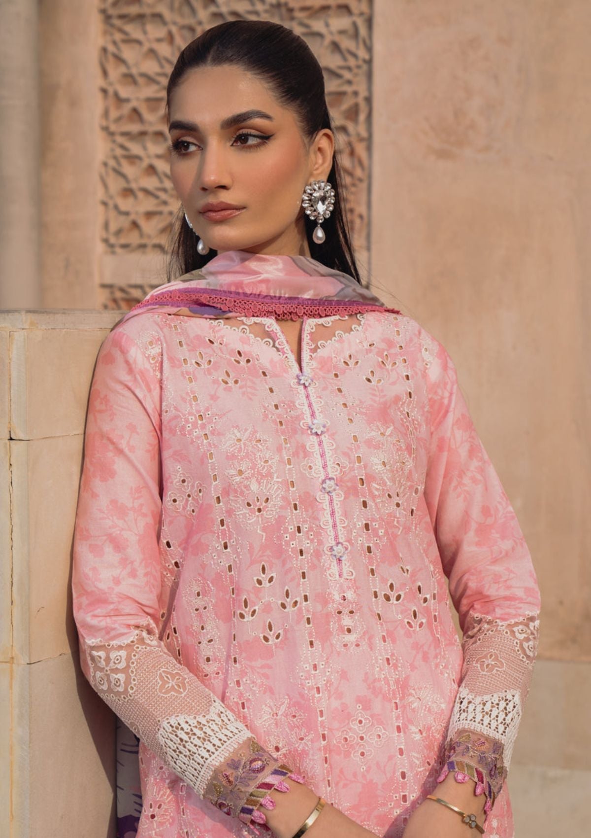 Xenia Farozaan Lawn'24 XF-07 AFAF - Mohsin Saeed Fabrics