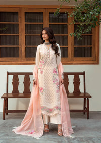 Naqsh Chikankari Festive Edit'26 NS-00195 Beige Mania