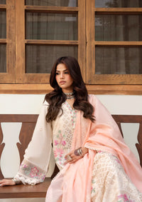 Naqsh Chikankari Festive Edit'26 NS-00195 Beige Mania