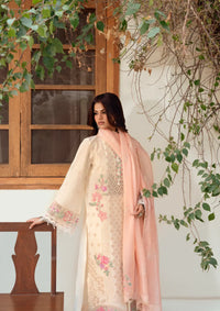 Naqsh Chikankari Festive Edit'26 NS-00195 Beige Mania