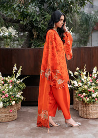 Naqsh Chikankari Festive Edit'26 NS-00202 Maple Glow