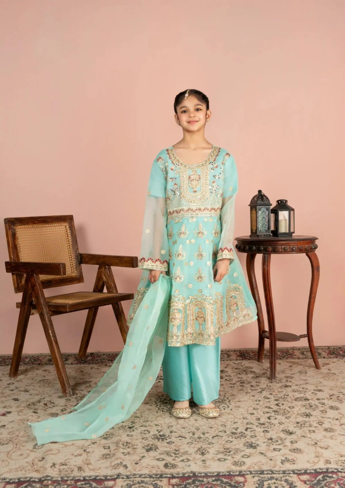 Kids Festive By Khayat - Aqua