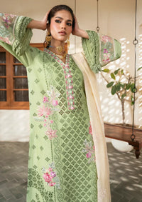 Naqsh Chikankari Festive Edit'26 NS-00204 Green Peace