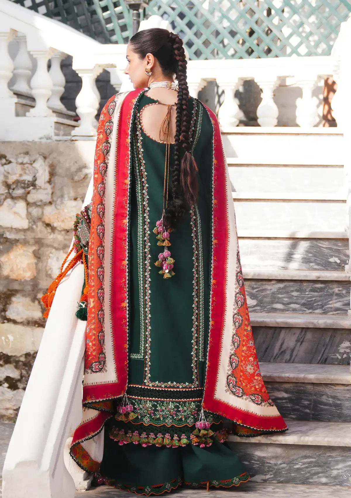 Hussain Rehar Winter Shawl'24 MASARRAH