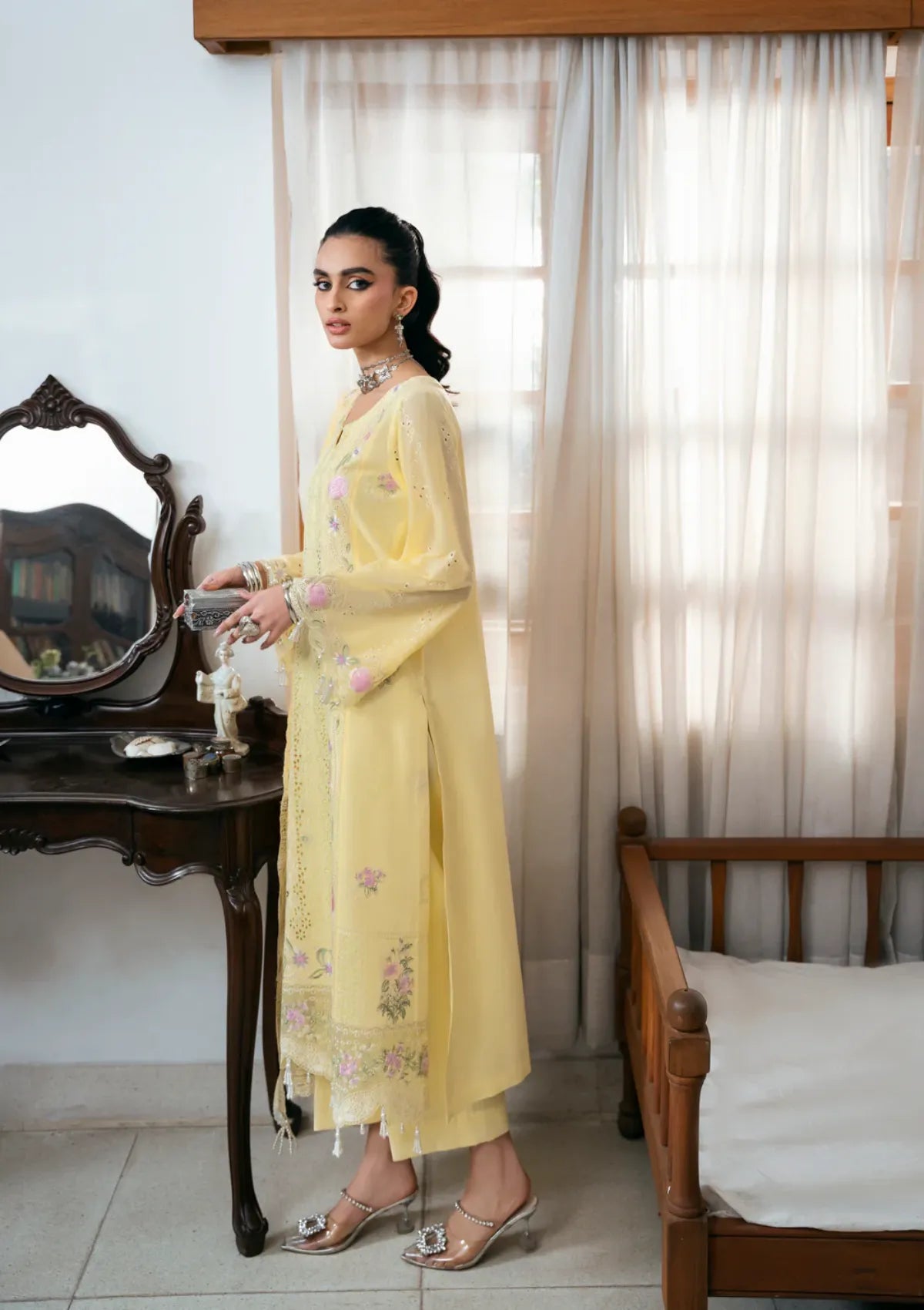 Naqsh Chikankari Festive Edit'26 NS-00199 Sun Glow