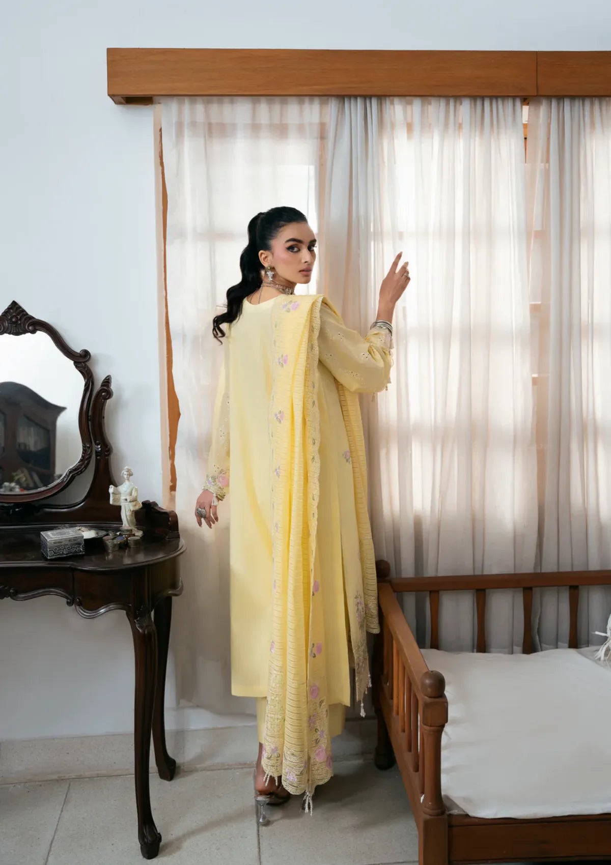 Naqsh Chikankari Festive Edit'26 NS-00199 Sun Glow