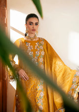 Naqsh Chikankari Festive Edit'26 NS-00206 Mustard Mark