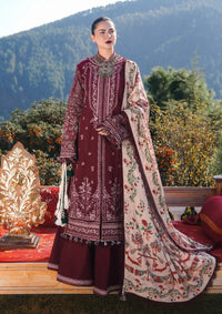 Hussain Rehar Winter Shawl'24 ZARAN