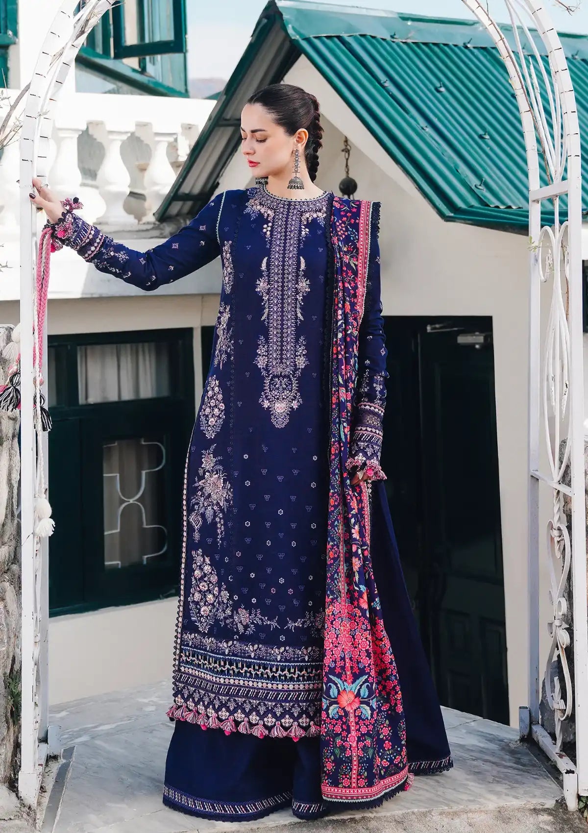 Hussain Rehar Winter Shawl'24 BARQ