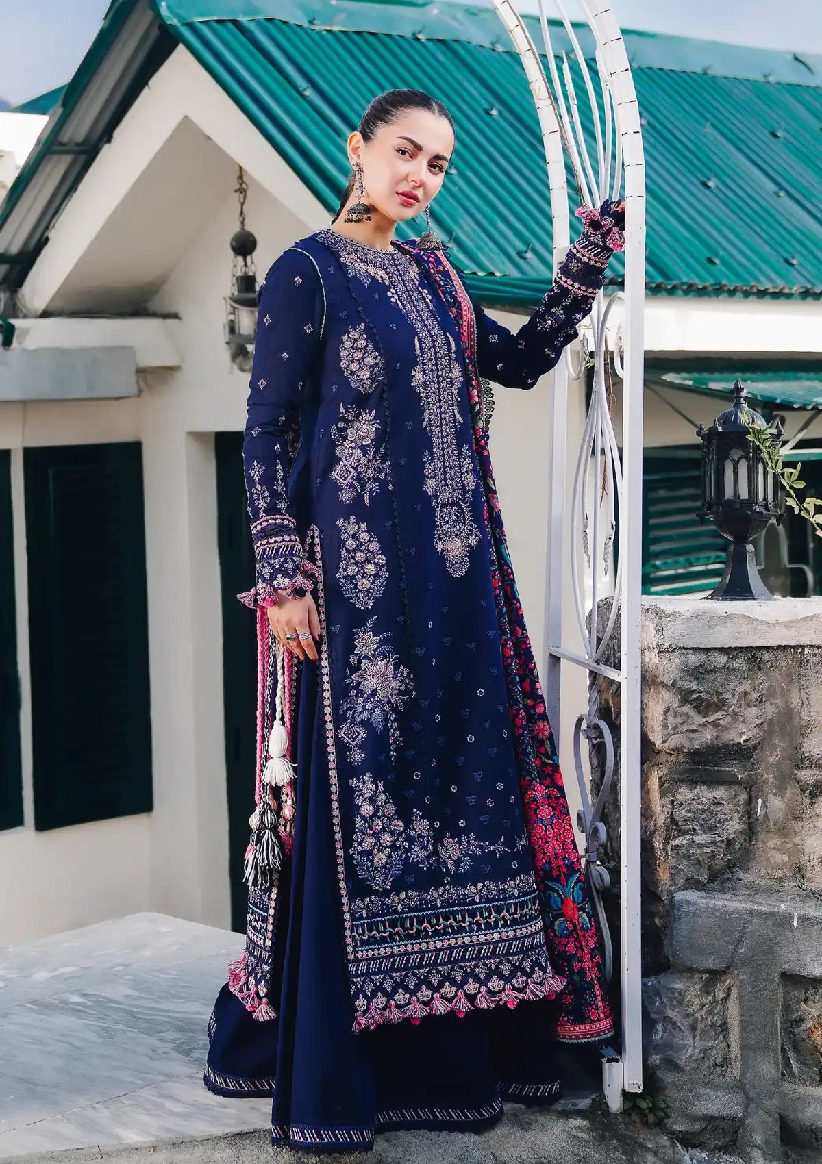 Hussain Rehar Winter Shawl'24 BARQ