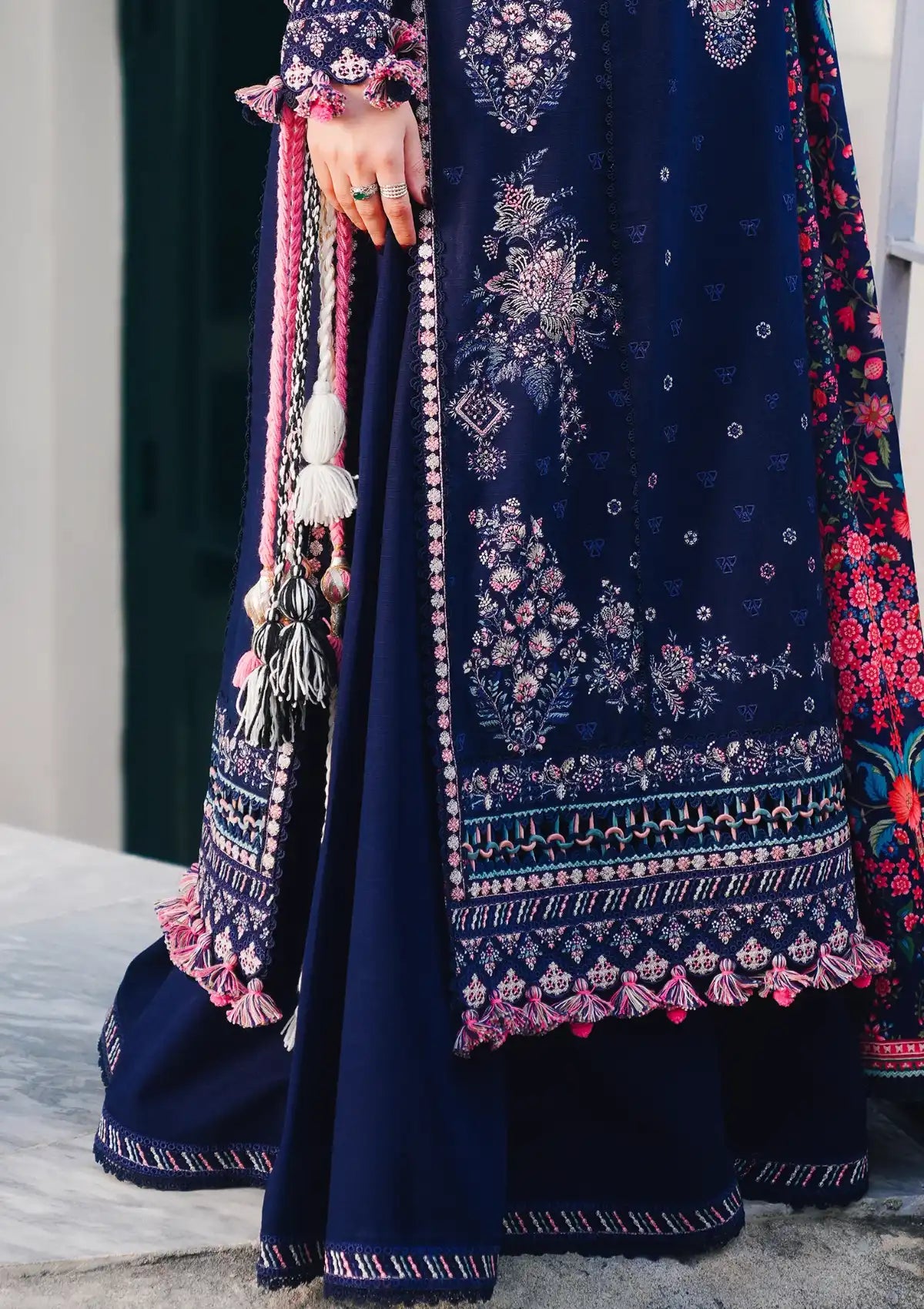 Hussain Rehar Winter Shawl'24 BARQ
