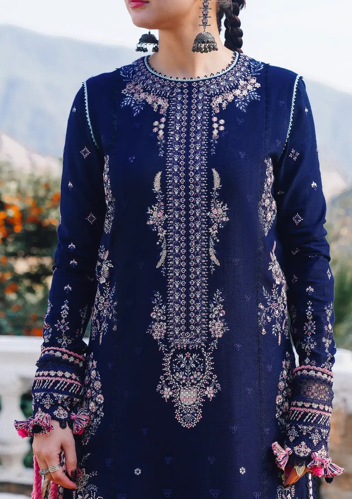 Hussain Rehar Winter Shawl'24 BARQ