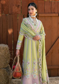 Zarizaa Aura of Flora Emb Lawn'26 D-03 MOSS