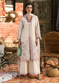 Zarizaa Aura of Flora Emb Lawn'26 D-04 LOTUS