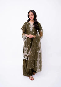 Kids Festive By Khayat Russet - 3 Piece