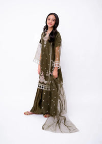 Kids Festive By Khayat Russet - 3 Piece