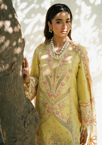 Zarizaa Aura of Flora Emb Lawn'26 D-05 HONEY